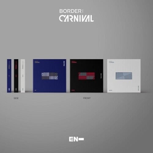 CD диск ENHYPEN: Border: Carnival (incl. 190pg Photobook, 16pg Lyric Book, 2x Photocards, Lenticular Card, Carnival Ticket, Signature Sticker + Poster) 
CD диск ENHYPEN: Border: Carnival (incl. 190pg Photobook, 16pg Lyric Book, 2x Photocards, Lenticular Card, Carnival Ticket, Signature Sticker + Poster)