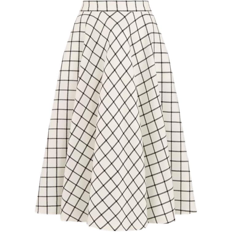 DIOR SS24 Casual Long Skirt Women's Black White
DIOR SS24 Casual Long Skirt Women's Black White