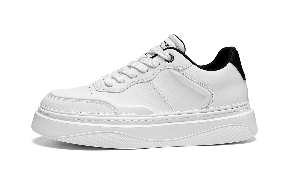 HLA Мужские лоу-топ скейтборд кроссовки бело-черные, цвет White Black
HLA Мужские лоу-топ скейтборд кроссовки бело-черные, цвет White Black