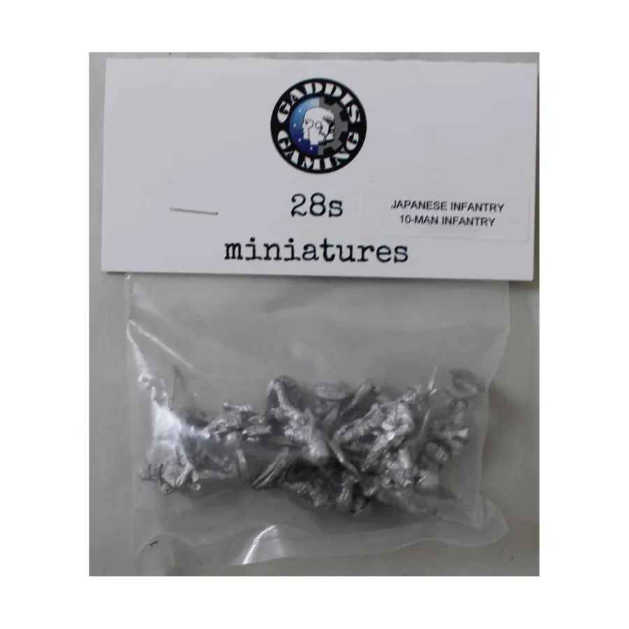 Пехотный ранец JPN из 10 человек, WWII Miniatures - Japan - Infantry (28mm)
Пехотный ранец JPN из 10 человек, WWII Miniatures - Japan - Infantry (28mm)