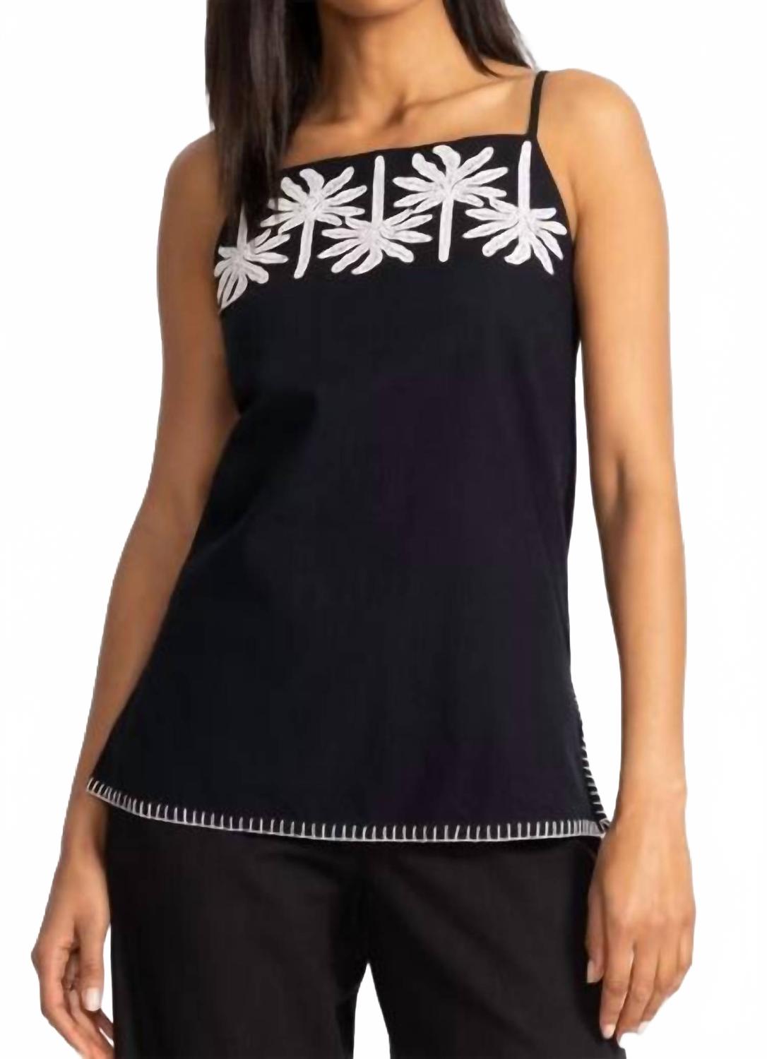 Черная туника-майка Johnny Was
Черная туника-майка Johnny Was