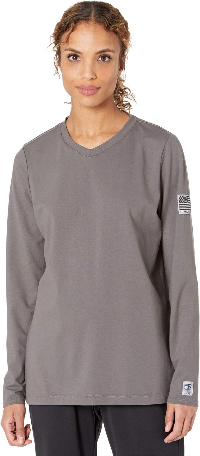 Рубашка с длинным рукавом Versa с V-образным вырезом Tyndale FRC, цвет Carbon
Рубашка с длинным рукавом Versa с V-образным вырезом Tyndale FRC, цвет Carbon