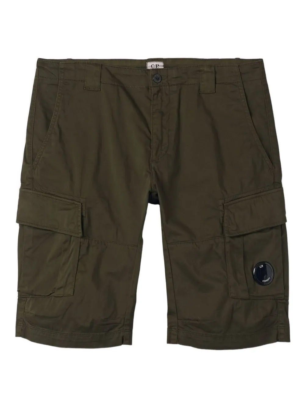 Шорты с отделкой в виде линзы C.P. Company, зеленый 
Шорты с отделкой в виде линзы C.P. Company, зеленый