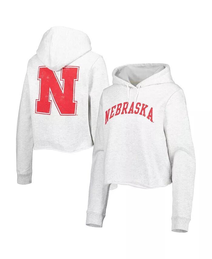 Женская укороченная толстовка с капюшоном Ash Nebraska Huskers 2-Hit 1636 League Collegiate Wear
Женская укороченная толстовка с капюшоном Ash Nebraska Huskers 2-Hit 1636 League Collegiate Wear