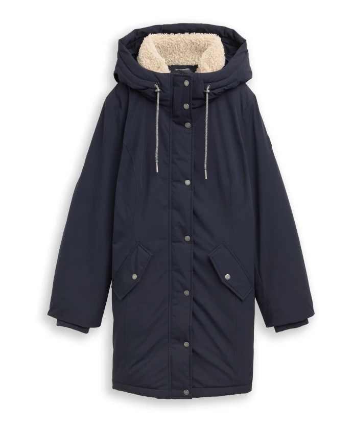 Зимняя парка Tom Tailor, синий
Зимняя парка Tom Tailor, синий