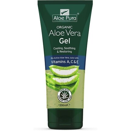 Органический гель алоэ вера с витаминами AC и E 200 мл, Aloe Pura
Органический гель алоэ вера с витаминами AC и E 200 мл, Aloe Pura