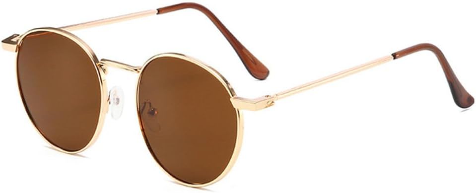 Солнцезащитные очки с защитой UV400 для мужчин и женщин | Круглая металлическая оправа, градиентные линзы | Для вождения и занятий спортом на открытом воздухе generic, Golden Tea
Солнцезащитные очки с защитой UV400 для мужчин и женщин | Круглая металлическая оправа, градиентные линзы | Для вождения и занятий спортом на открытом воздухе generic, Golden Tea