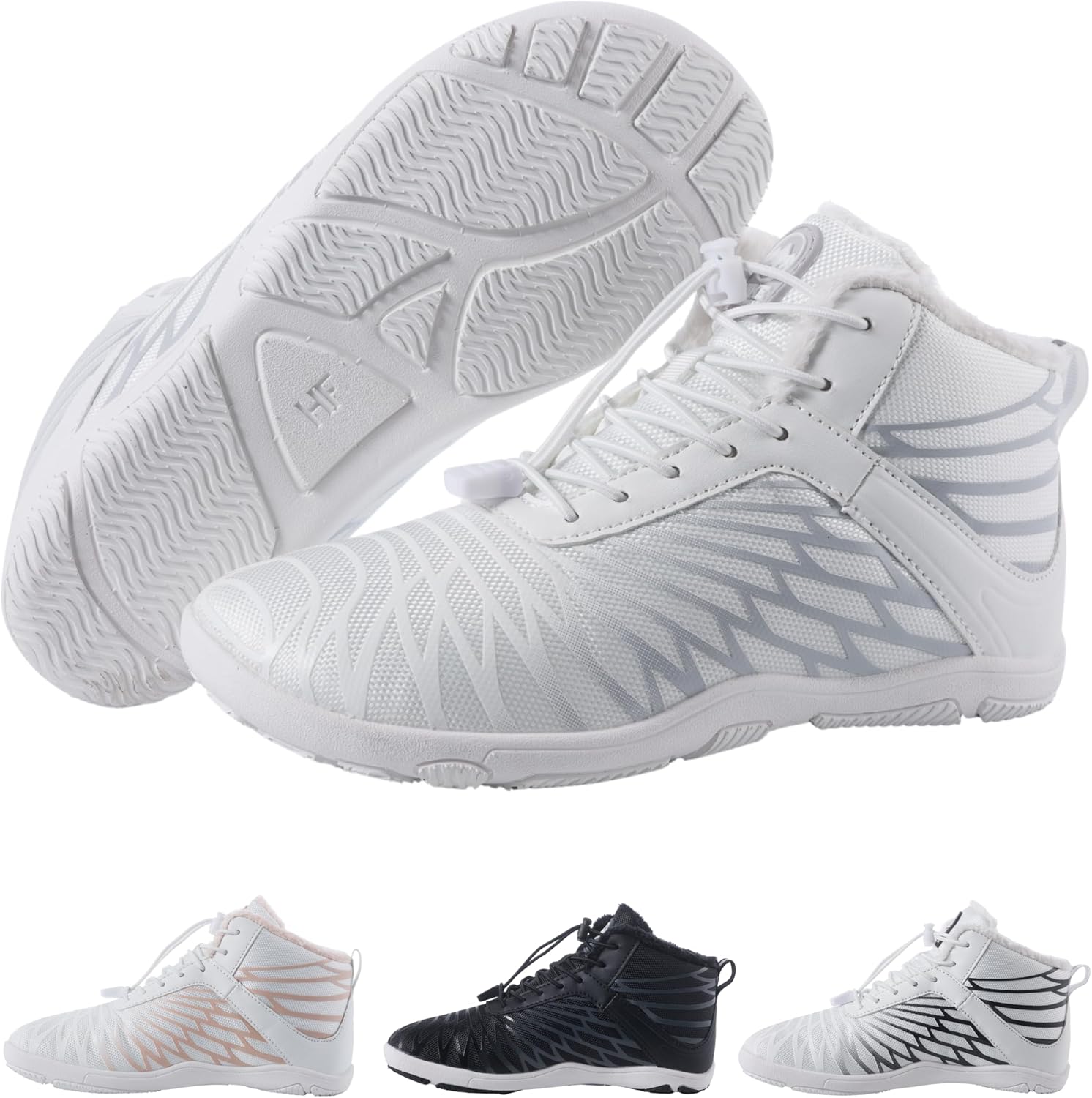 Зимние ботинки для походов Hike Footwear HF Barefoot - Эргономичные поддерживающие зимние ботинки для походов, подошва с нулевым перепадом, широкая носочная часть, инновационный дизайн, унисекс, белый/серый
Зимние ботинки для походов Hike Footwear HF Barefoot - Эргономичные поддерживающие зимние ботинки для походов, подошва с нулевым перепадом, широкая носочная часть, инновационный дизайн, унисекс, белый/серый