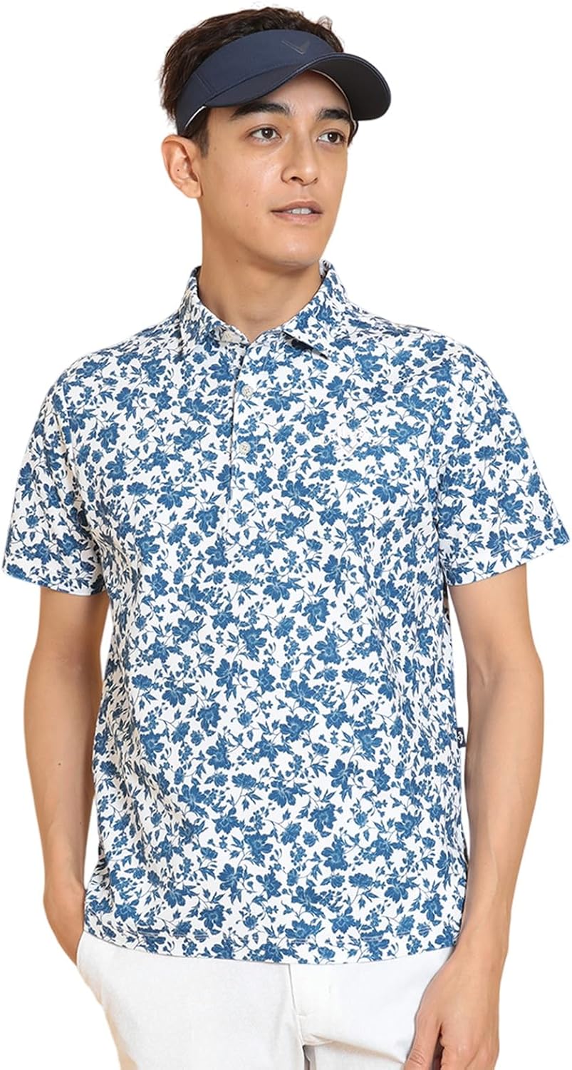 Мужская поло-рубашка Callaway C25134112 с коротким рукавом (цветочный принт, впитывающая влагу, быстросохнущая), для игры в гольф, синий
Мужская поло-рубашка Callaway C25134112 с коротким рукавом (цветочный принт, впитывающая влагу, быстросохнущая), для игры в гольф, синий