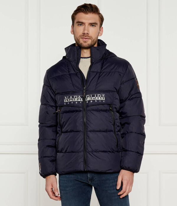 Куртка мужская Napapijri утепленная с логотипом бренда, синий
Куртка мужская Napapijri утепленная с логотипом бренда, синий