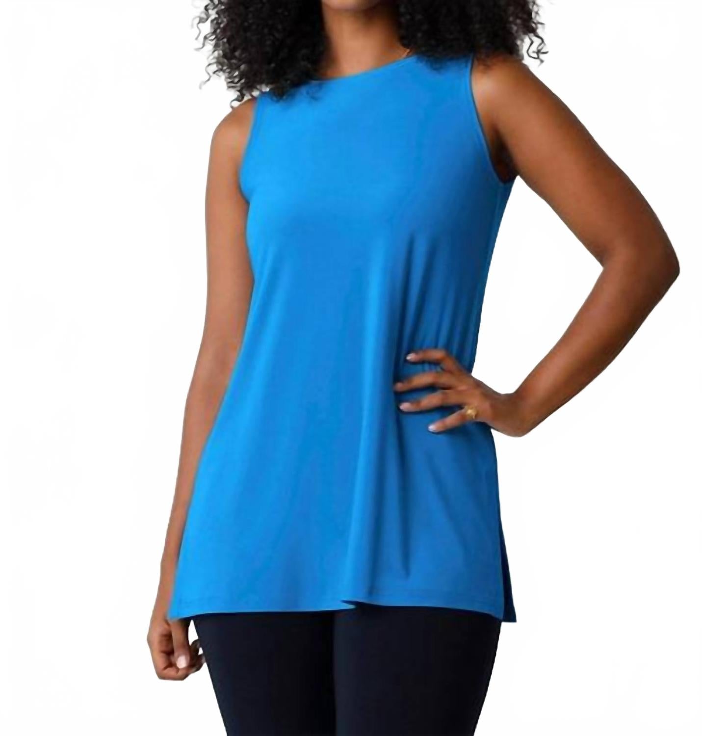 Идеальная туника в океаническом цвете Sympli, Ocean
Идеальная туника в океаническом цвете Sympli, Ocean