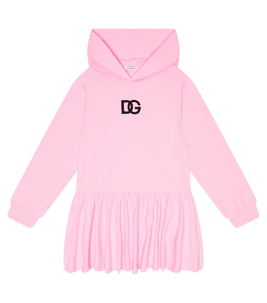 Платье с капюшоном из смесового хлопка DG Dolce&Gabbana, розовый
Платье с капюшоном из смесового хлопка DG Dolce&Gabbana, розовый