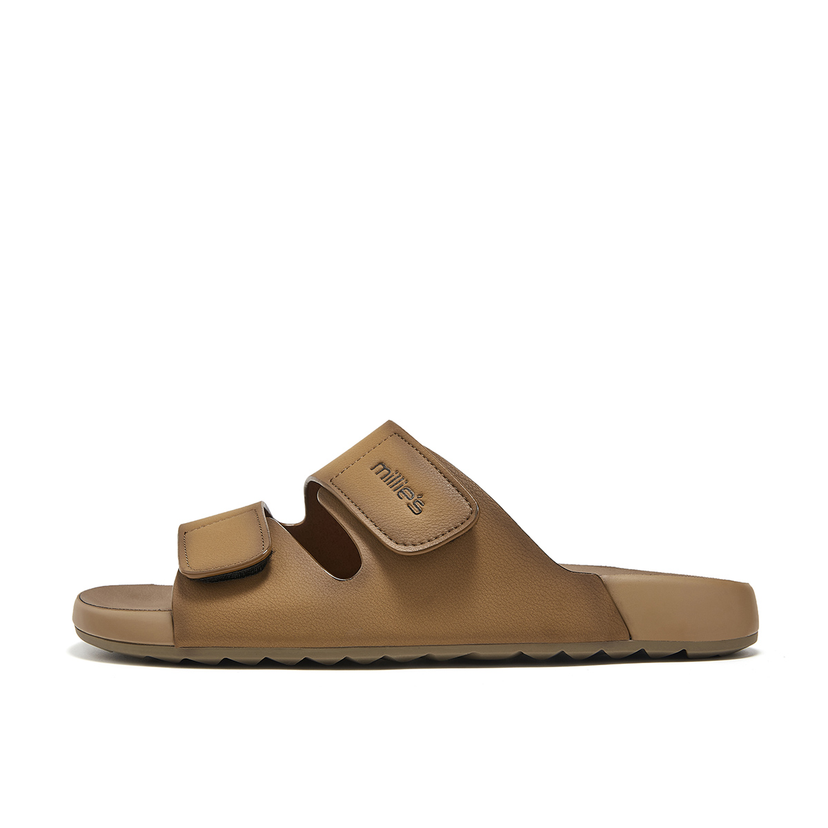 Millies Мужские желтые шлепанцы MILLIE'S с кожаными аппликациями и устойчивостью к истиранию, цвет Yellow 
Millies Мужские желтые шлепанцы MILLIE'S с кожаными аппликациями и устойчивостью к истиранию, цвет Yellow