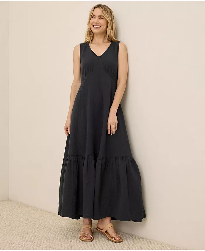 Женское платье из органического хлопка Coastal Double Gauze "Beach To Brunch" Pact, красный
Женское платье из органического хлопка Coastal Double Gauze "Beach To Brunch" Pact, красный