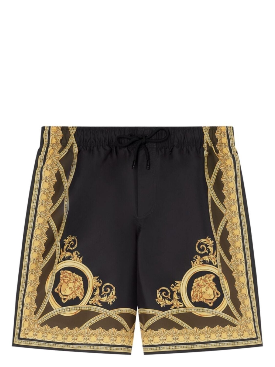 Versace плавки-шорты с кулиской и принтом Barocco, черный
Versace плавки-шорты с кулиской и принтом Barocco, черный