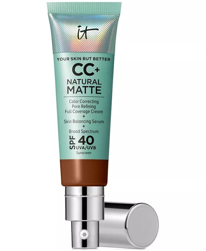 CC+ Крем-матовая основа SPF 40 It Cosmetics, цвет Deep
CC+ Крем-матовая основа SPF 40 It Cosmetics, цвет Deep