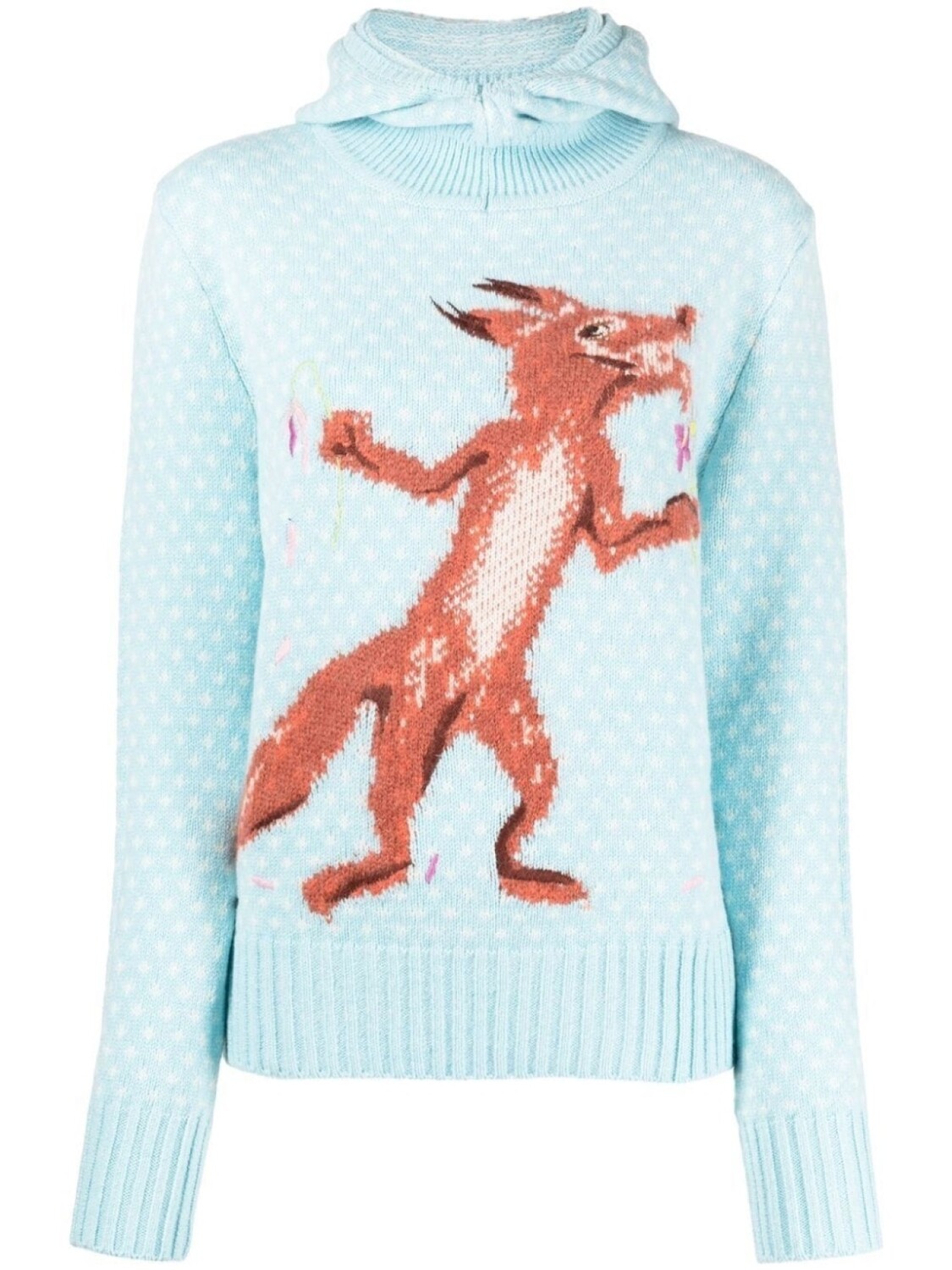 Maison Kitsuné худи с принтом, синий
Maison Kitsuné худи с принтом, синий