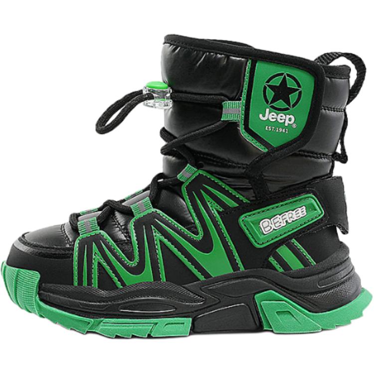 Низкие детские зимние ботинки Jeep черно-зеленые
Низкие детские зимние ботинки Jeep черно-зеленые