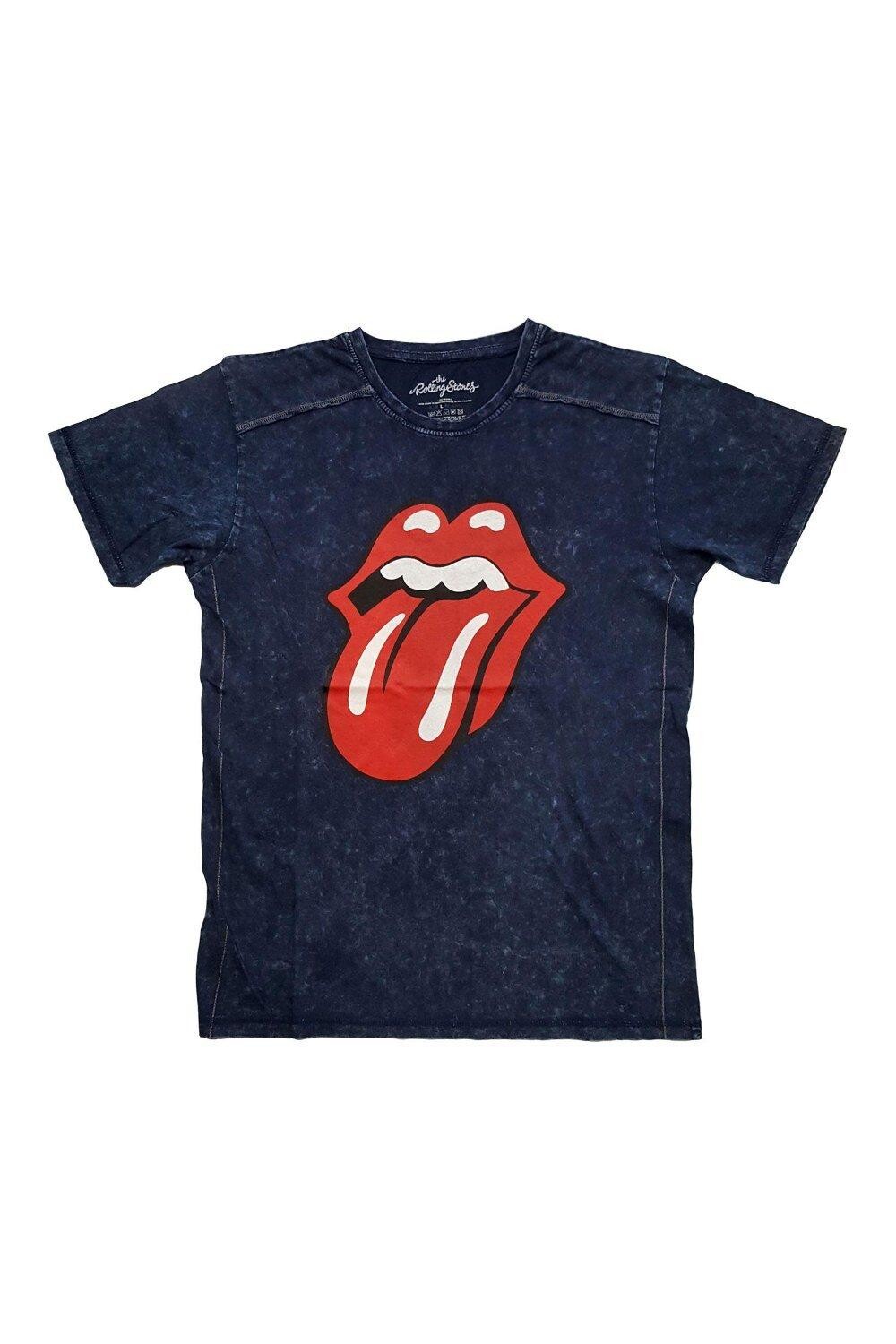 Классическая футболка с языком The Rolling Stones, темно-синий
Классическая футболка с языком The Rolling Stones, темно-синий