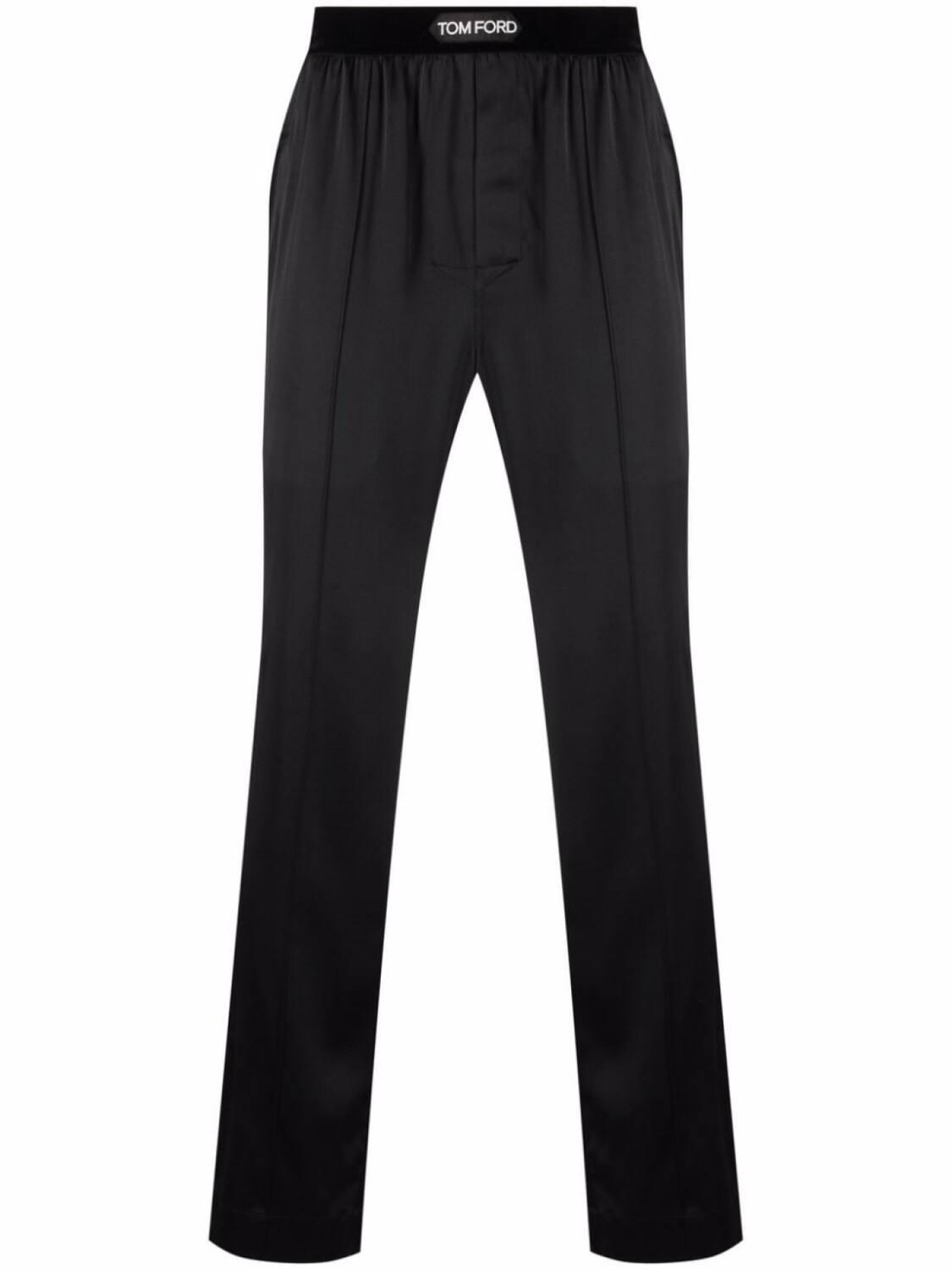 TOM FORD шелковые брюки с логотипом, черный
TOM FORD шелковые брюки с логотипом, черный