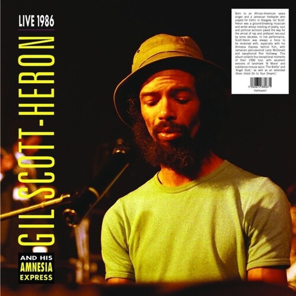 Виниловая пластинка LP Live 1986 - Gil Scott-Heron
Виниловая пластинка LP Live 1986 - Gil Scott-Heron
