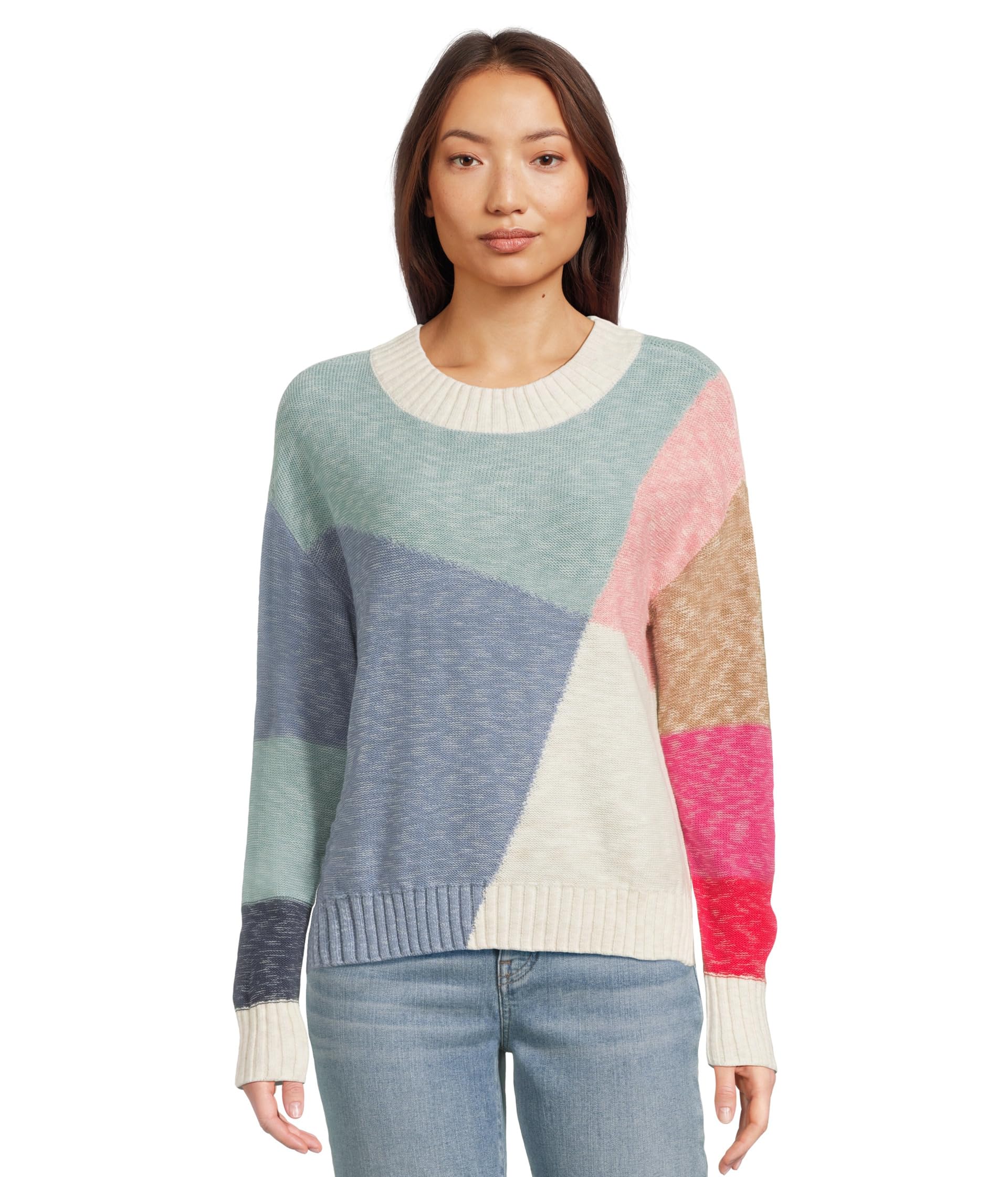 Свитер NIC+ZOE Color Crossing Sweater, черный мульти
Свитер NIC+ZOE Color Crossing Sweater, черный мульти