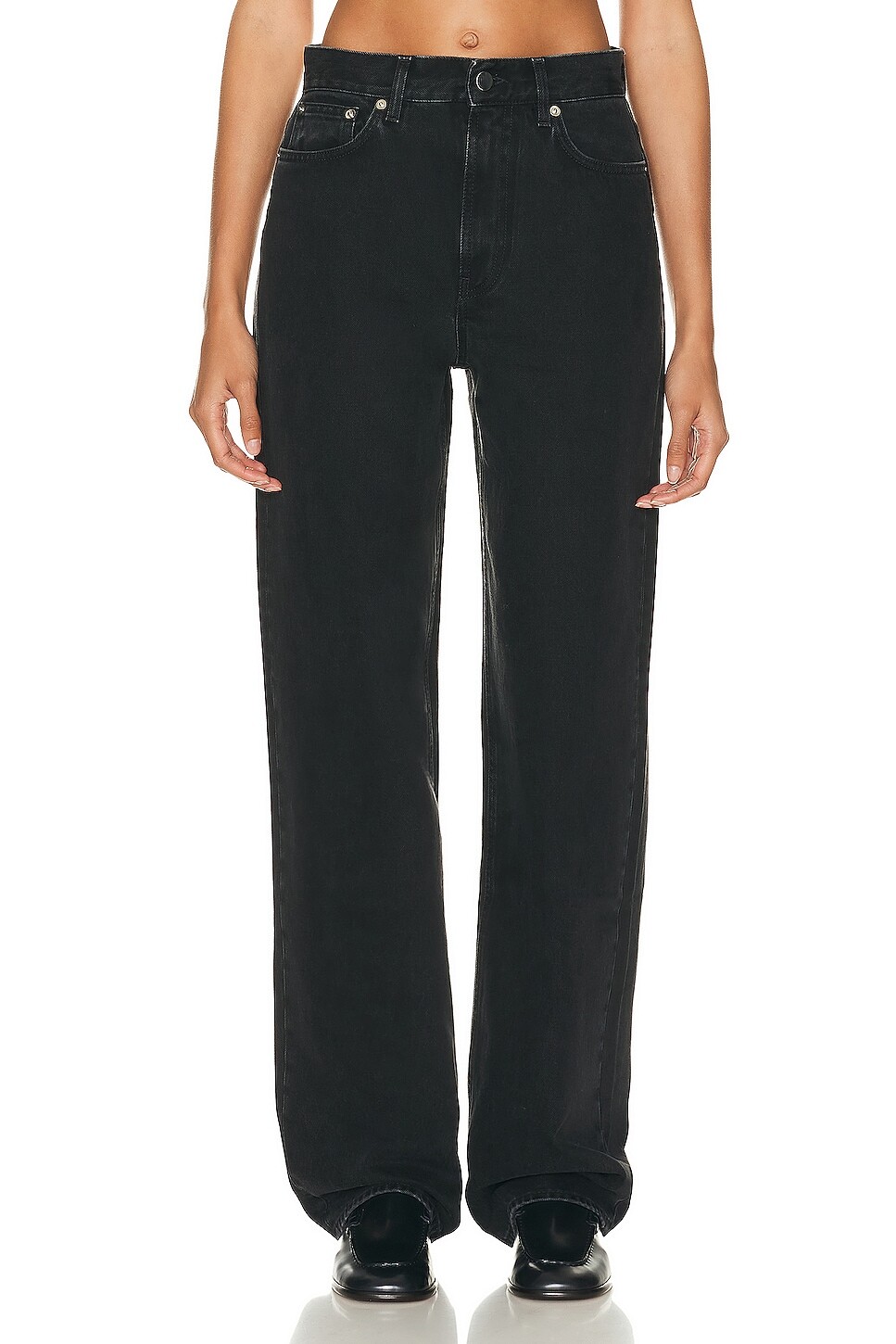 Брюки Loulou Studio Samur Denim, цвет Washed Grey
Брюки Loulou Studio Samur Denim, цвет Washed Grey