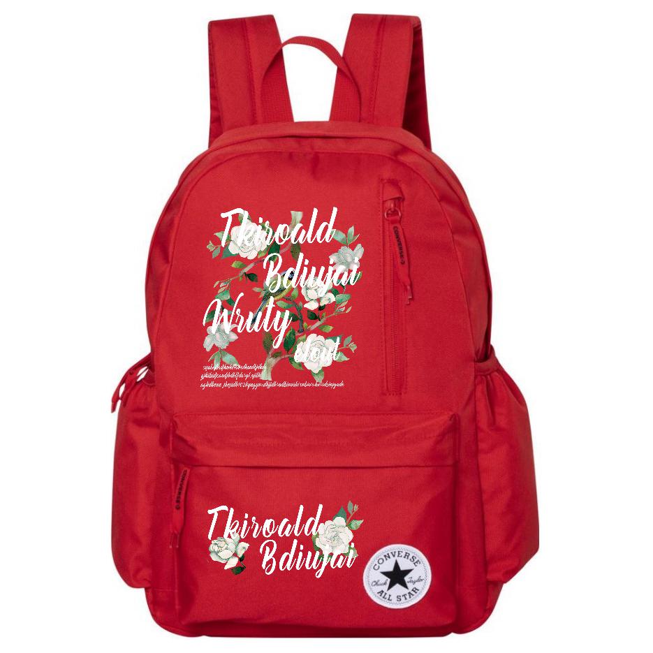 Converse Средний унисекс красный рюкзак из полиэстера, Floral Letter
Converse Средний унисекс красный рюкзак из полиэстера, Floral Letter