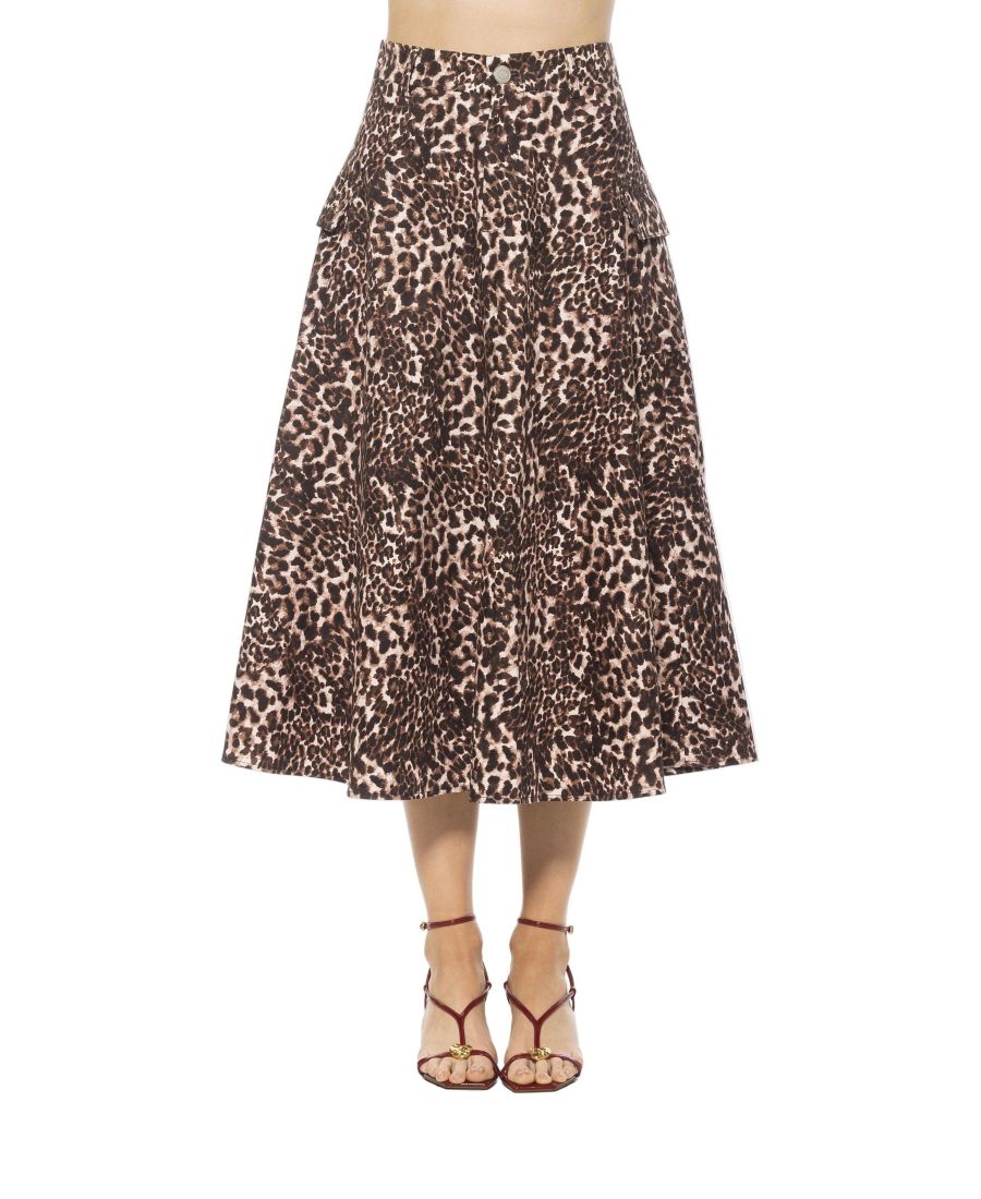 Женская юбка-миди Avery Cargo с петлями для ремня Alexia Admor, Leopard
Женская юбка-миди Avery Cargo с петлями для ремня Alexia Admor, Leopard