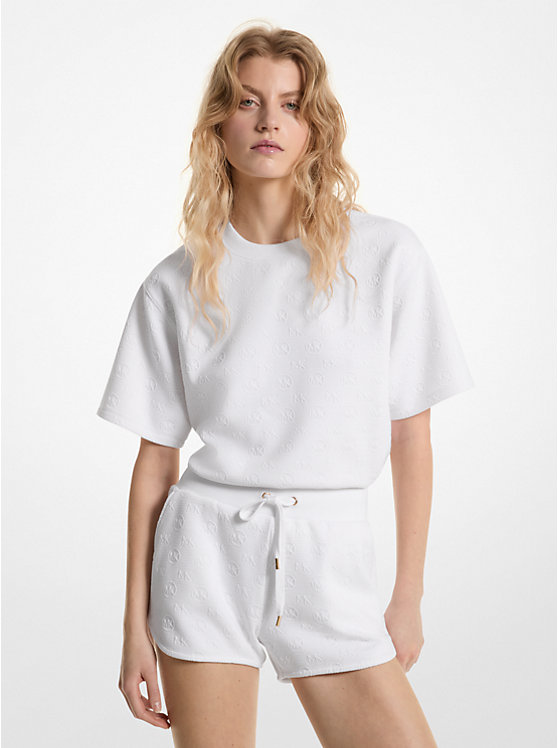 Жаккардовые шорты с логотипом Michael Kors, белый
Жаккардовые шорты с логотипом Michael Kors, белый