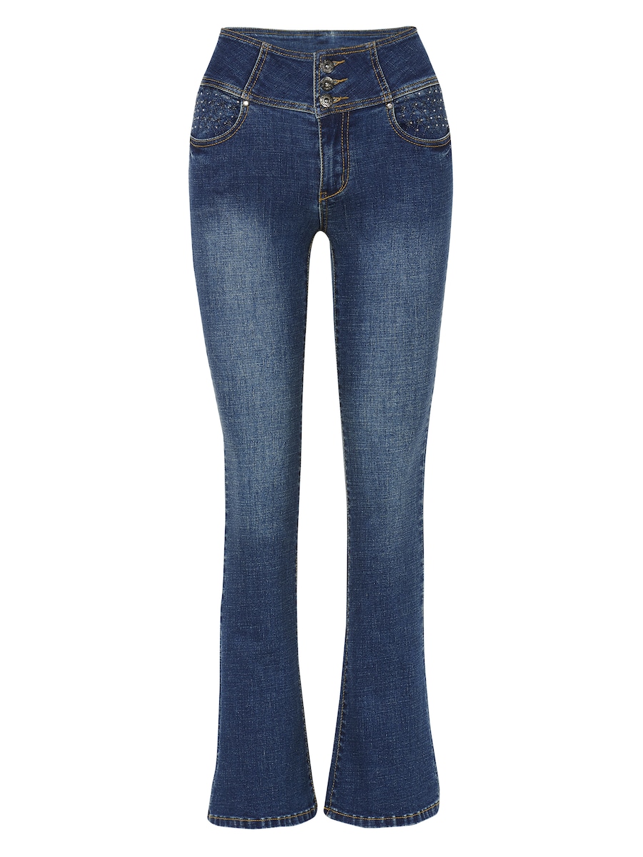 Обычные джинсы KOROSHI Glocke, темно-синий
Обычные джинсы KOROSHI Glocke, темно-синий