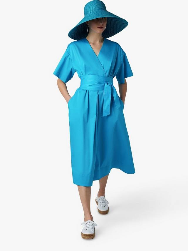 С коротким рукавом хлопок миди платье с запахом Jasper Conran London, цвет Turquoise
С коротким рукавом хлопок миди платье с запахом Jasper Conran London, цвет Turquoise