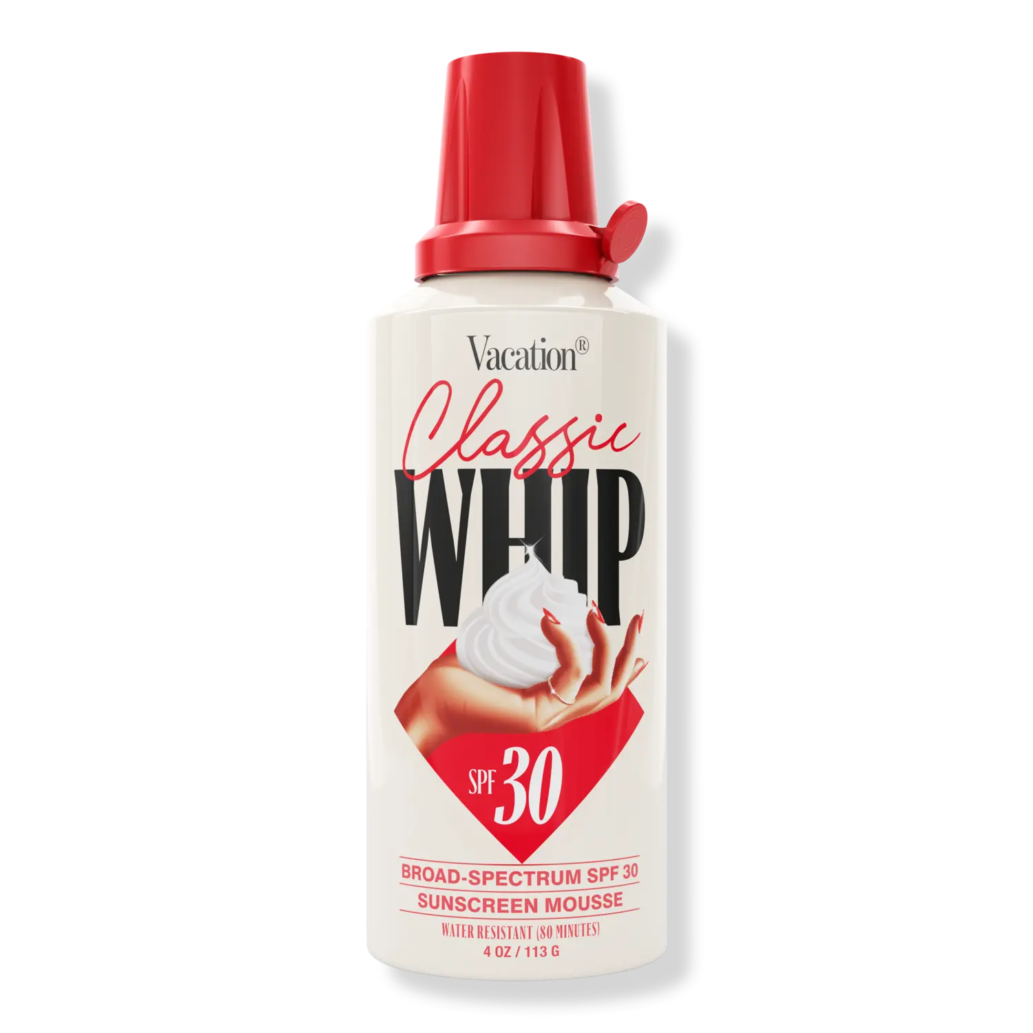 Мусс для лица Classic Whip с солнцезащитным фильтром SPF 30 Vacation
Мусс для лица Classic Whip с солнцезащитным фильтром SPF 30 Vacation