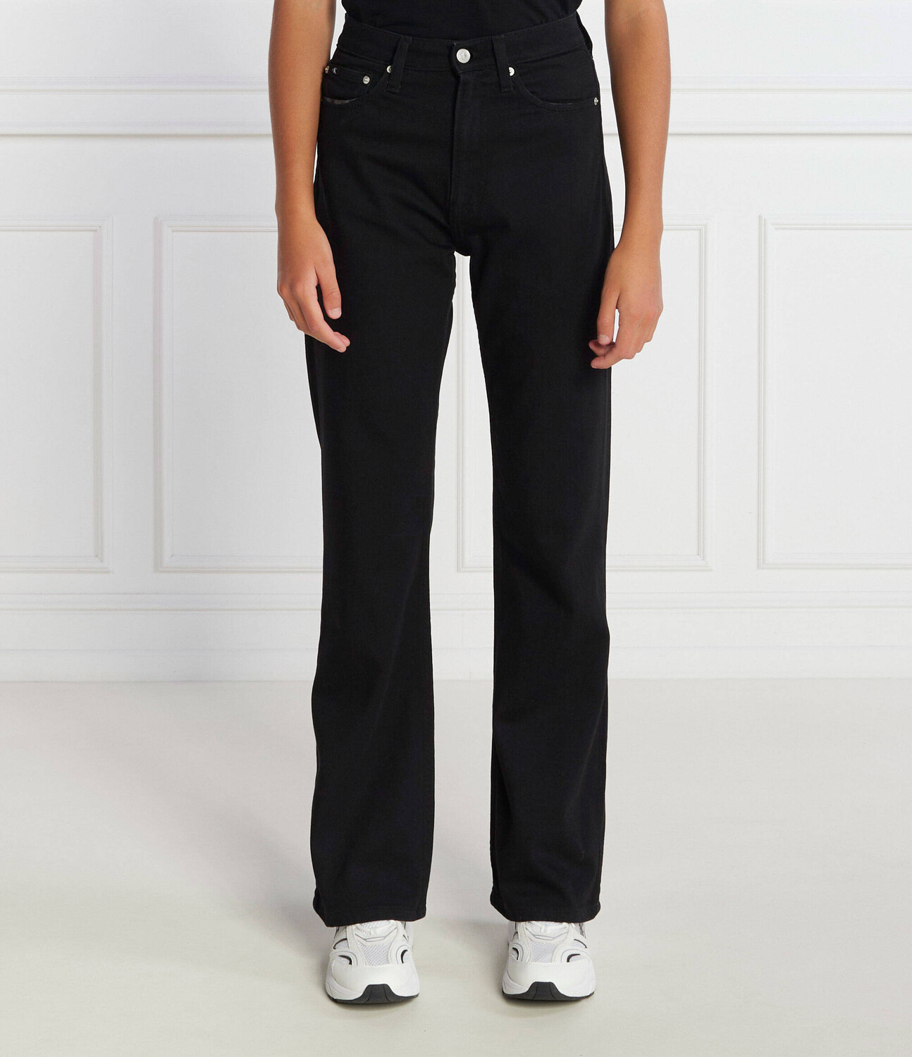 Джинсы CALVIN KLEIN JEANS Straight fit, черный
Джинсы CALVIN KLEIN JEANS Straight fit, черный