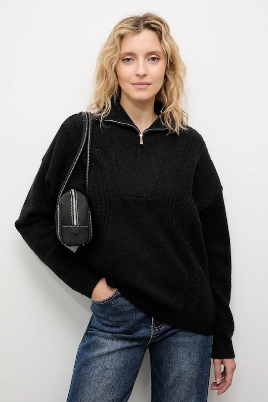 Кашемировый свитер Answear.Lab, черный
Кашемировый свитер Answear.Lab, черный