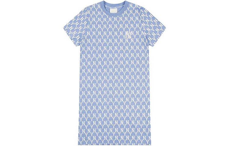 MLB Женское платье с шортами и рукавами, Голубое небо
MLB Женское платье с шортами и рукавами, Голубое небо