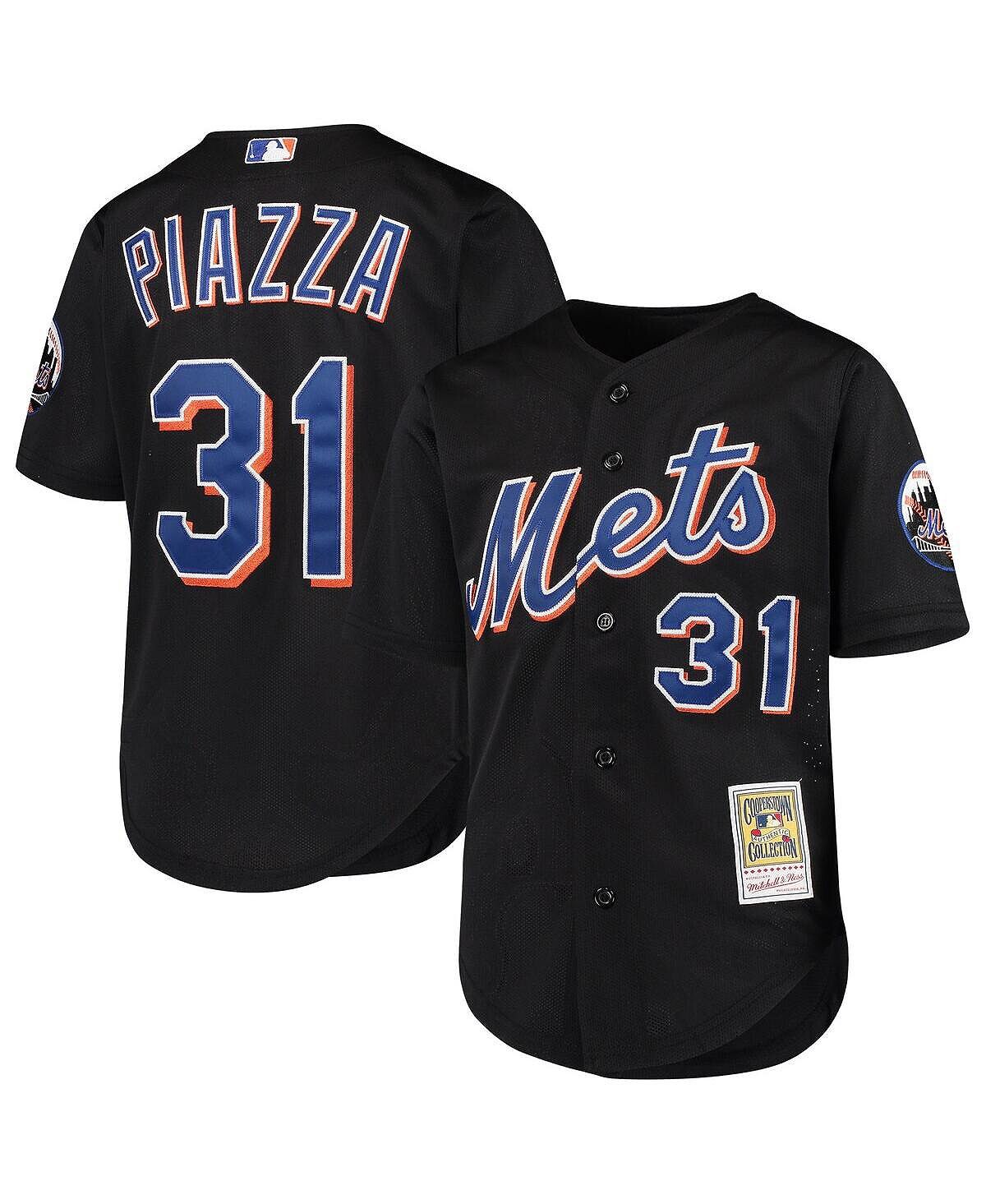 Черный сетчатый тренировочный трикотаж Big Boys Mike Piazza New York Mets Cooperstown Collection Mitchell & Ness
Черный сетчатый тренировочный трикотаж Big Boys Mike Piazza New York Mets Cooperstown Collection Mitchell & Ness