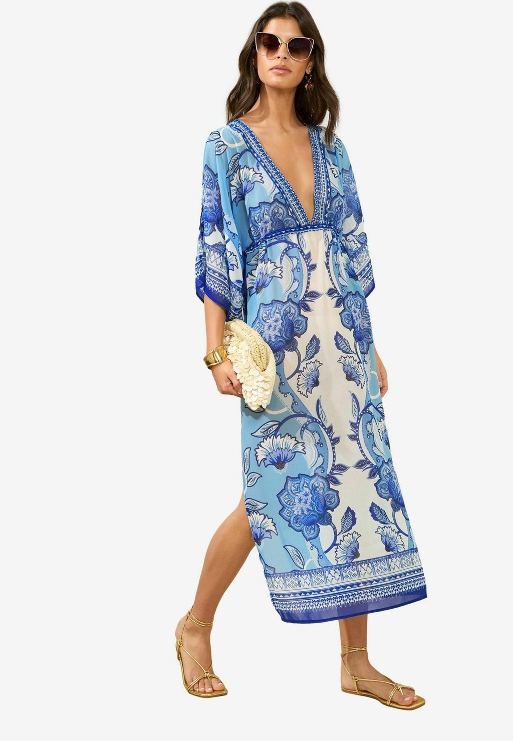 Повседневное платье PRINTED MIDI KAFTAN Lipsy, синий
Повседневное платье PRINTED MIDI KAFTAN Lipsy, синий