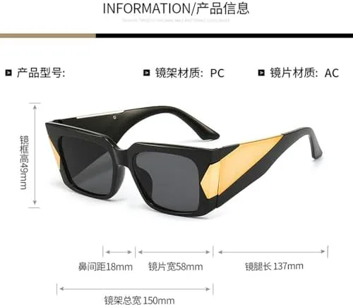 Солнцезащитные очки 2027 года для женщин, прямоугольные солнцезащитные очки для мужчин, очки для активного отдыха, защита от ультрафиолета UV400 MTZJH, A5
Солнцезащитные очки 2027 года для женщин, прямоугольные солнцезащитные очки для мужчин, очки для активного отдыха, защита от ультрафиолета UV400 MTZJH, A5