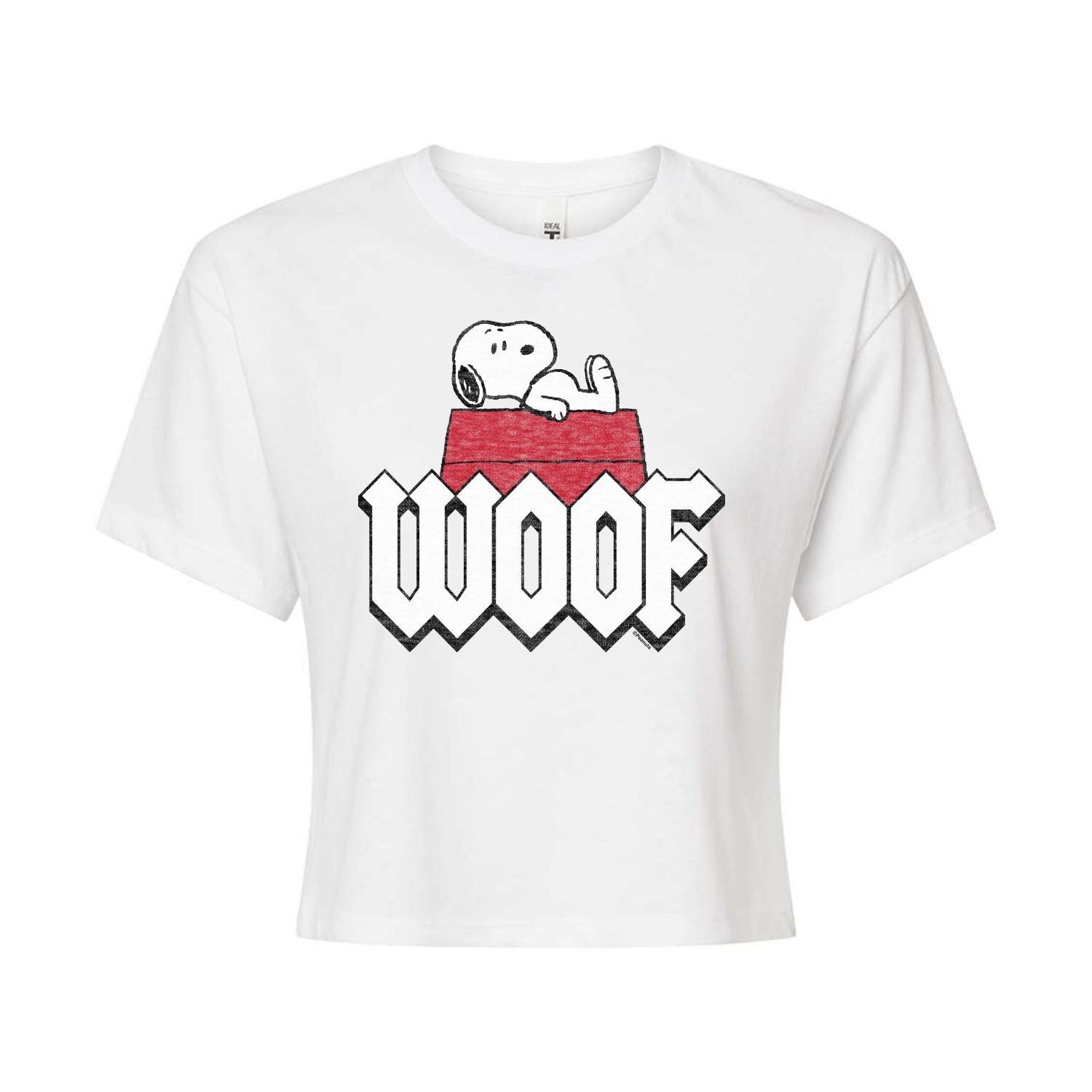 Укороченная футболка с рисунком Peanuts Charlie Brown & Snoopy Woof для детей Juniors Licensed Character, белый
Укороченная футболка с рисунком Peanuts Charlie Brown & Snoopy Woof для детей Juniors Licensed Character, белый