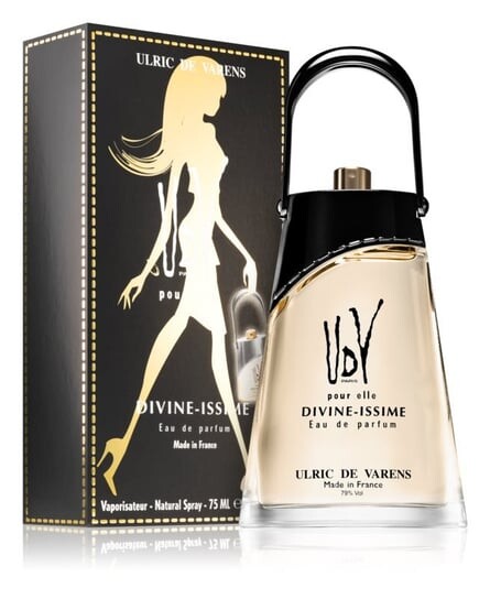 Парфюмированная вода, 75 мл Ulric De Varens, Udv Divine-issime
Парфюмированная вода, 75 мл Ulric De Varens, Udv Divine-issime