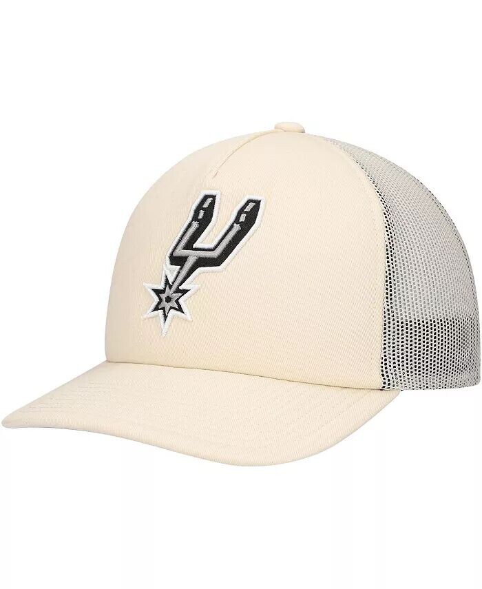 Мужская кремовая регулируемая кепка San Antonio Spurs Trucker Mitchell & Ness, бежевый
Мужская кремовая регулируемая кепка San Antonio Spurs Trucker Mitchell & Ness, бежевый
