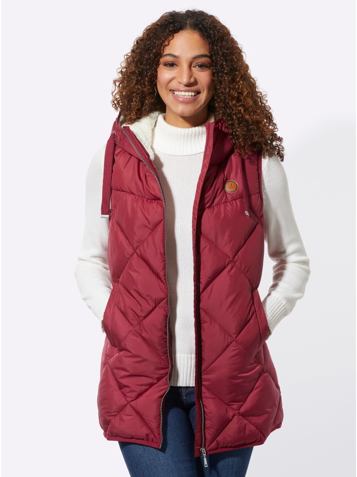 WITT WEIDEN Жилет с капюшоном темно-красного цвета
WITT WEIDEN Жилет с капюшоном темно-красного цвета