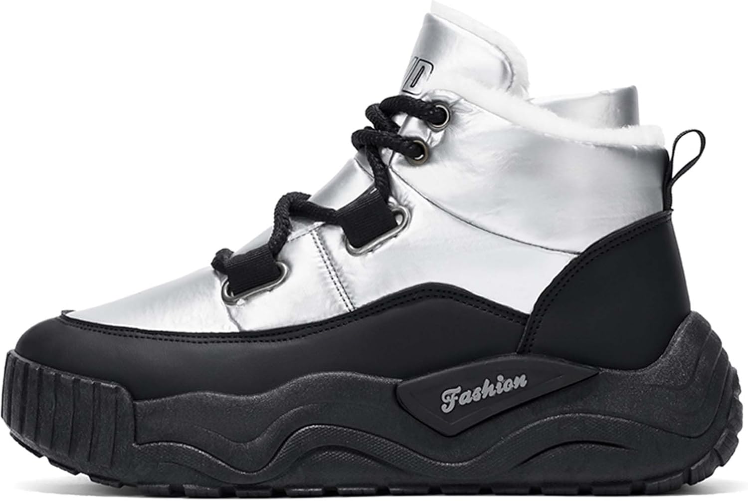 Зимние высокие ботинки для прогулок с толстой подошвой и теплой пушистой подкладкой, снегоступы Generic, серый
Зимние высокие ботинки для прогулок с толстой подошвой и теплой пушистой подкладкой, снегоступы Generic, серый