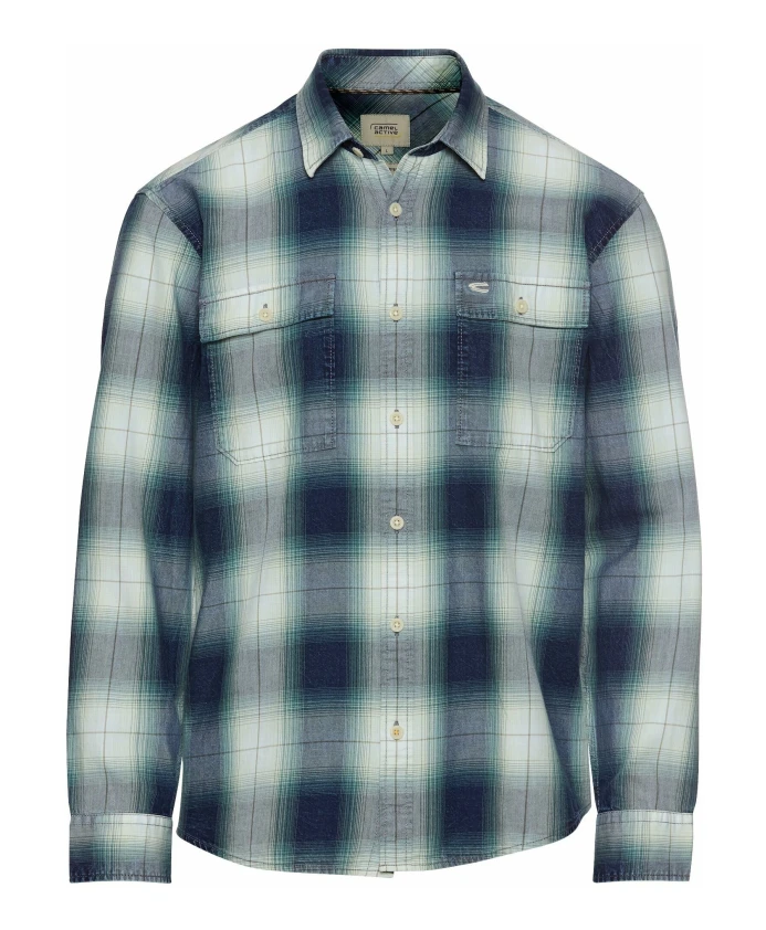 Повседневная рубашка Camel Active, синий
Повседневная рубашка Camel Active, синий