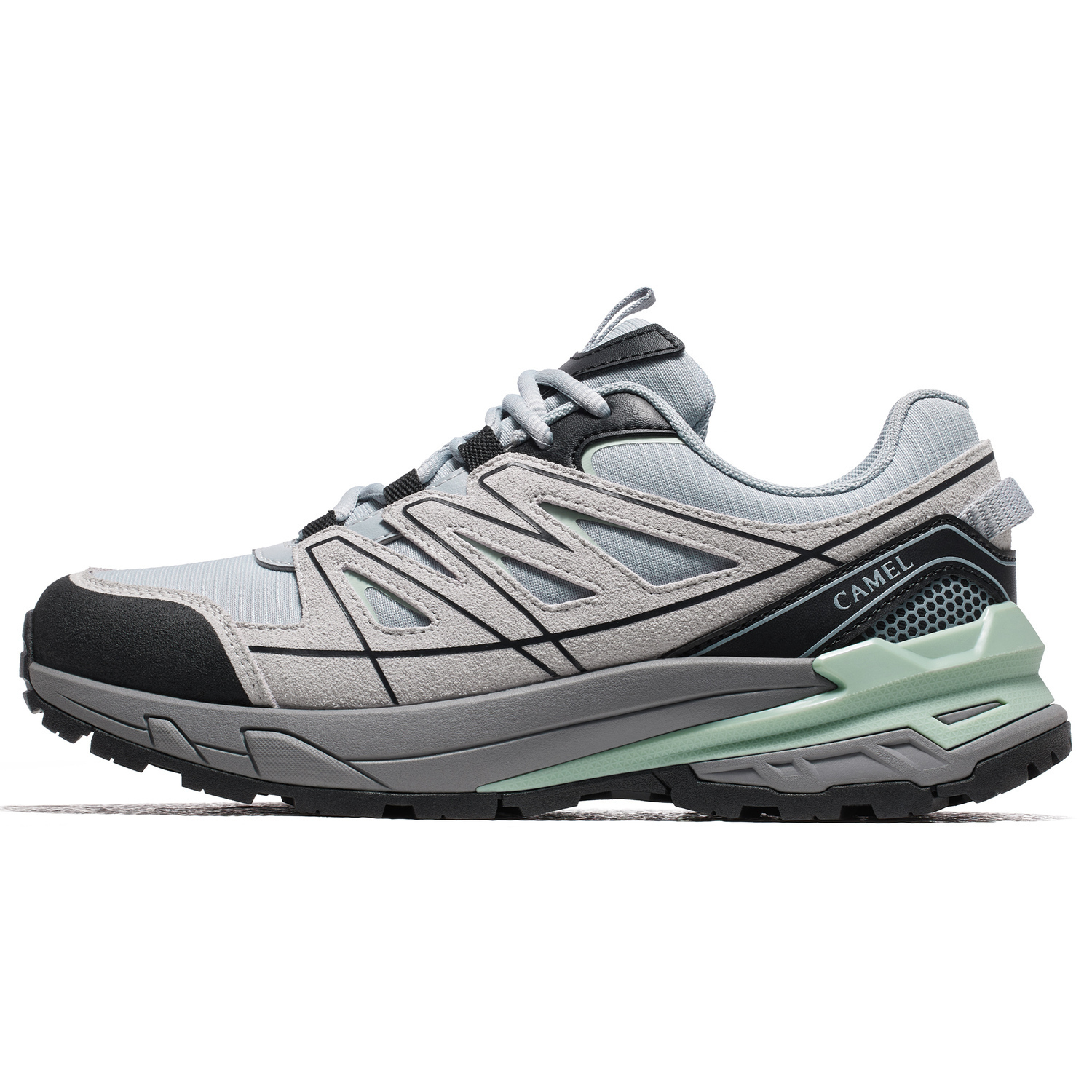 CAMEL Женские противоскользящие низкие походные туфли с амортизацией в пыльно-голубом и сером цвете, цвет Dusty Blue/Gray
CAMEL Женские противоскользящие низкие походные туфли с амортизацией в пыльно-голубом и сером цвете, цвет Dusty Blue/Gray