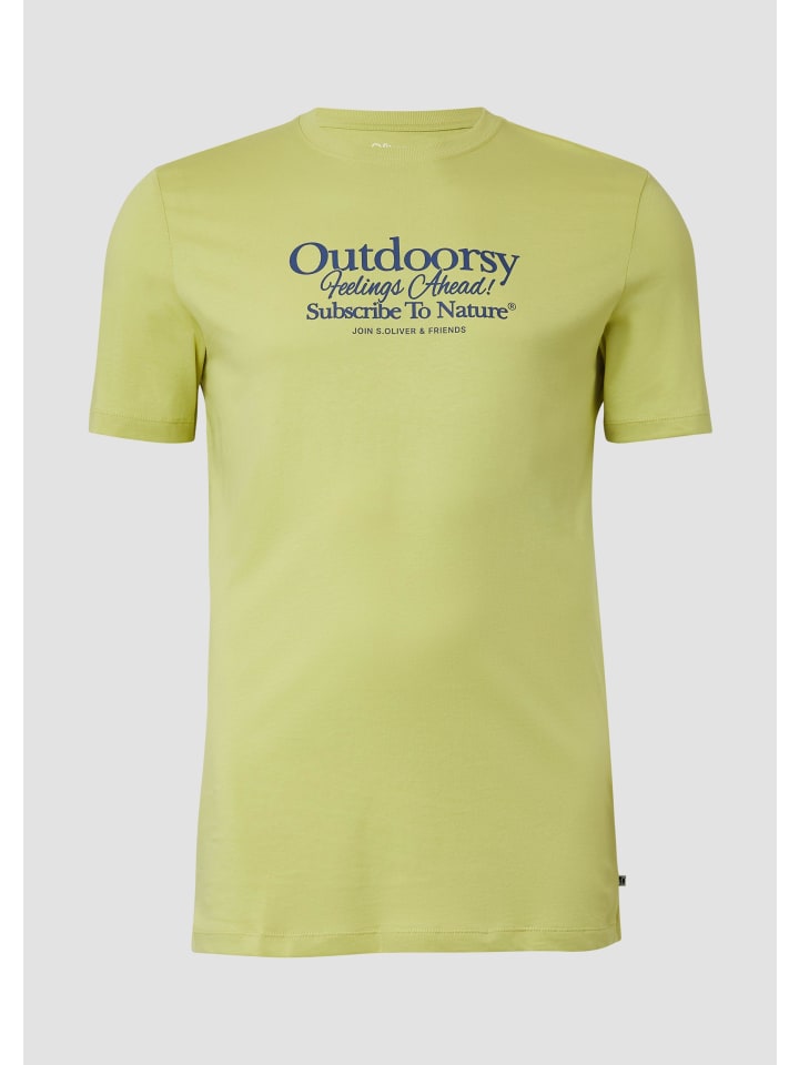 Футболка s.Oliver, зеленый
Футболка s.Oliver, зеленый