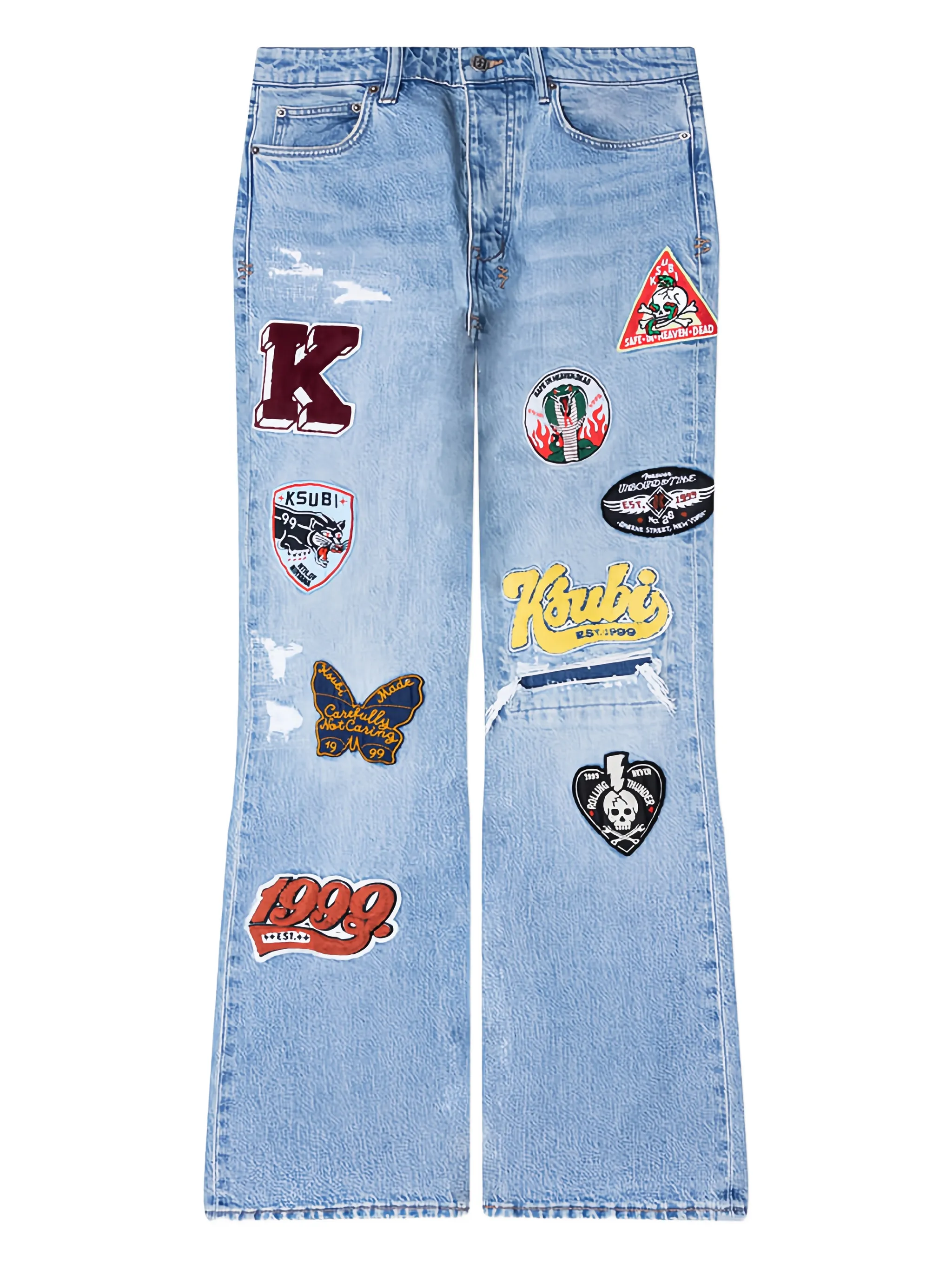 Джинсы Bronko True jeans Ksubi, синий
Джинсы Bronko True jeans Ksubi, синий