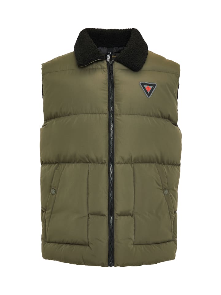 Утепленный жилет Threadbare, хаки
Утепленный жилет Threadbare, хаки