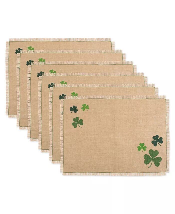 Джутовая подставка для столовых приборов Shamrock, набор из 6 шт Design Imports, бежевый
Джутовая подставка для столовых приборов Shamrock, набор из 6 шт Design Imports, бежевый